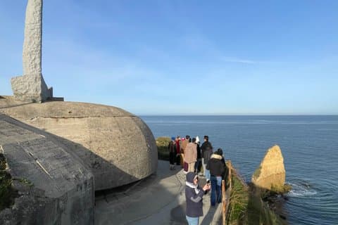 UNESCO DDay Tour Omaha Beach Pointe du Hoc American Cemetery