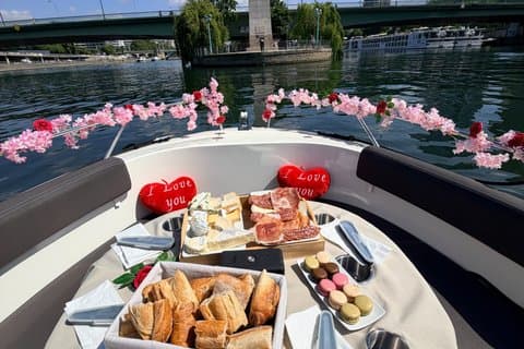 Gourmet Champagne Cruise in Paris Private Seine Cruise