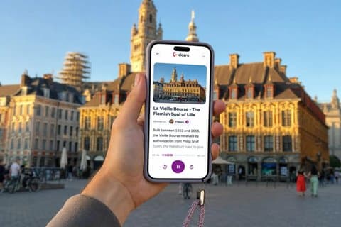 Lille Self Guided Walking Tour Landmarks with Audio and Quiz