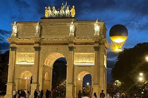 Paris until the heart of the night