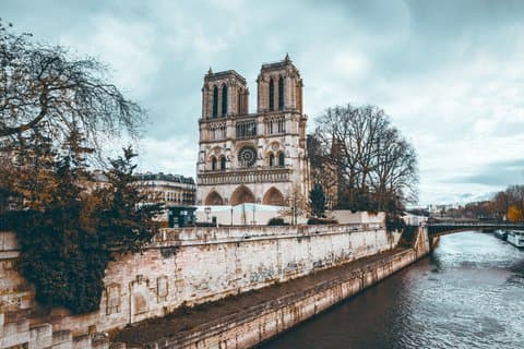 Notre Dame Exterior Guided Tour with Entry Assistance