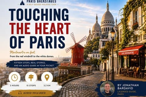 Montmartre Self Guided Walking Tour with Audio Guide