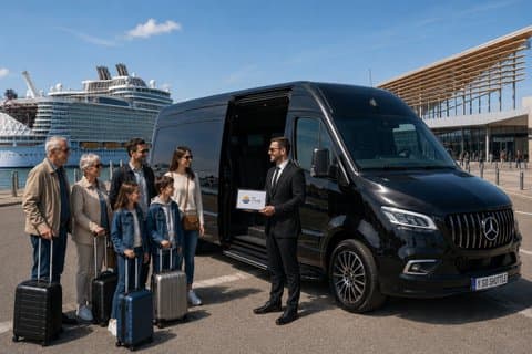 Private transfer to Paris, Disneyland and Parisian Airports