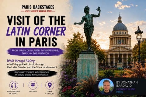 Paris Latin Quarter Self Guided Audio Walking Tour
