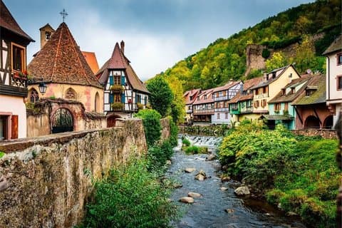 Excursion through several typical Alsatian villages