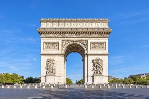 Paris Arc de Triomphe Rooftop Entry Ticket