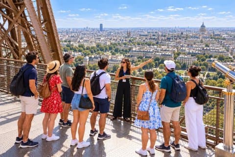 Eiffel Tower guided tour with Summit access included