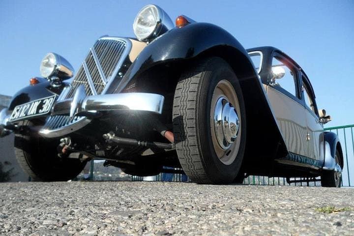 The 1953 open-top Citroën Traction