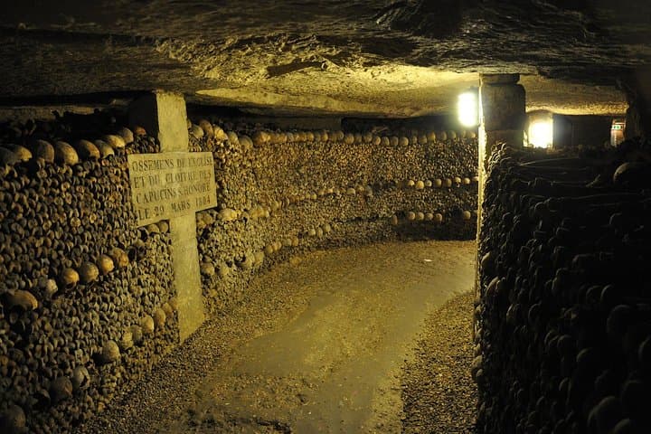 Galleries of Paris Catacombs