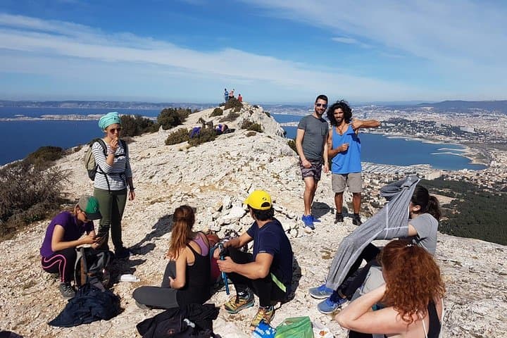 Panoramic hike on Marseille from Les Calanques