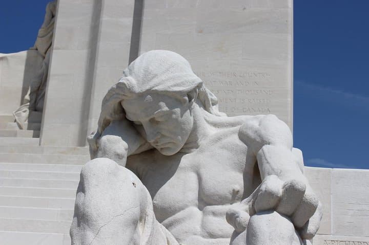 The man in mourning