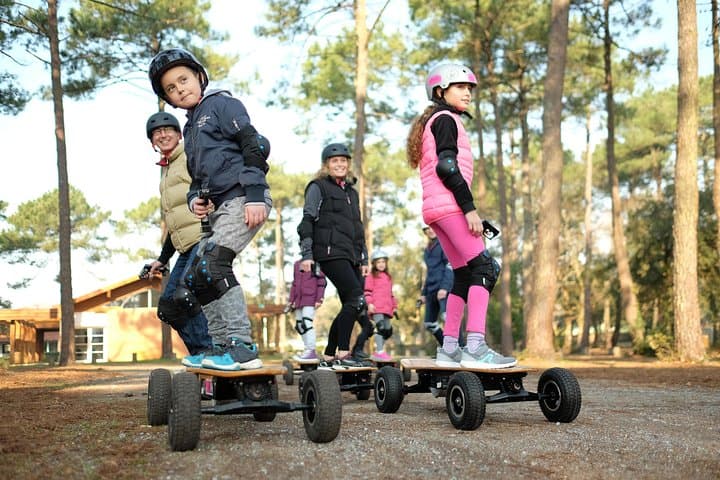 Electric cross skate initiation from 6 years old