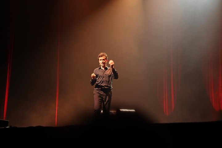 Olivier Giraud on stage