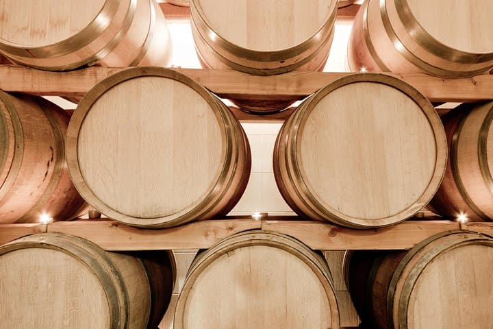Wine barrels