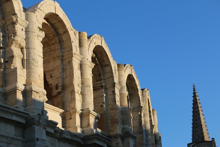 The Roman Amphiteatre and the Théâtre Antiques d'Arles beautiful