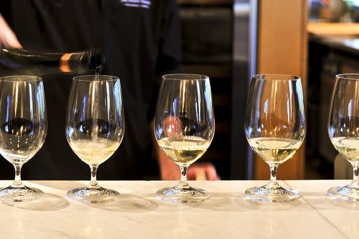 White wine tasting in Alsace