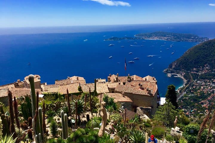 View, Eze village - France