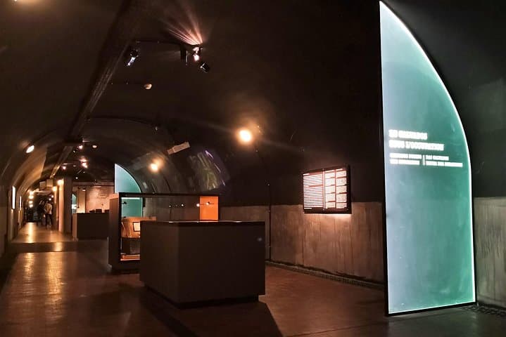 The Caen Memorial Museum - German General "Von Richter" underground bunker and communications headquarters