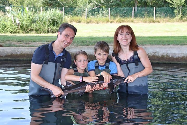 English Tour into the Sturgeon Farm With a Initiation Tasting