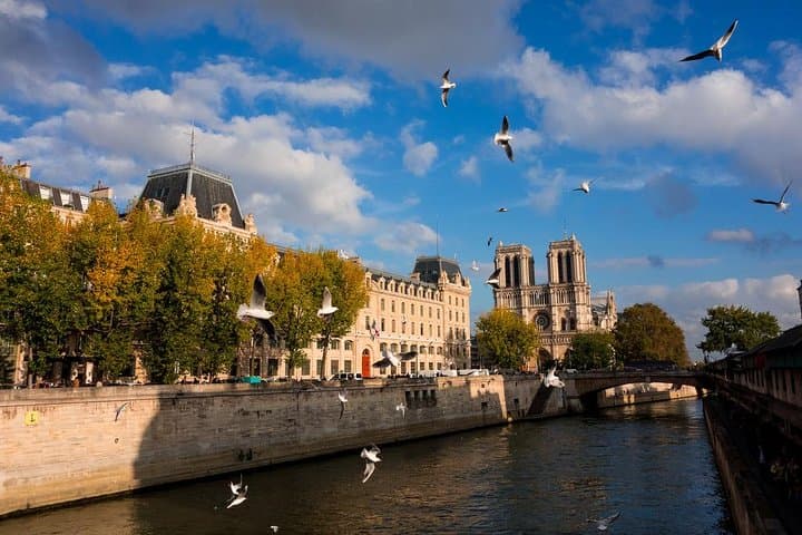 Notre Dame and the river Seine