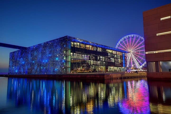 MUCEM, at night
