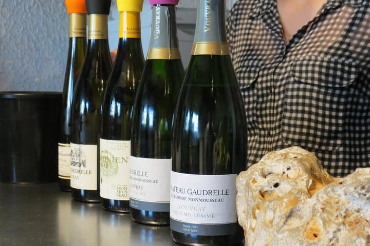 Wine tasting at Chateau Gaudrelle