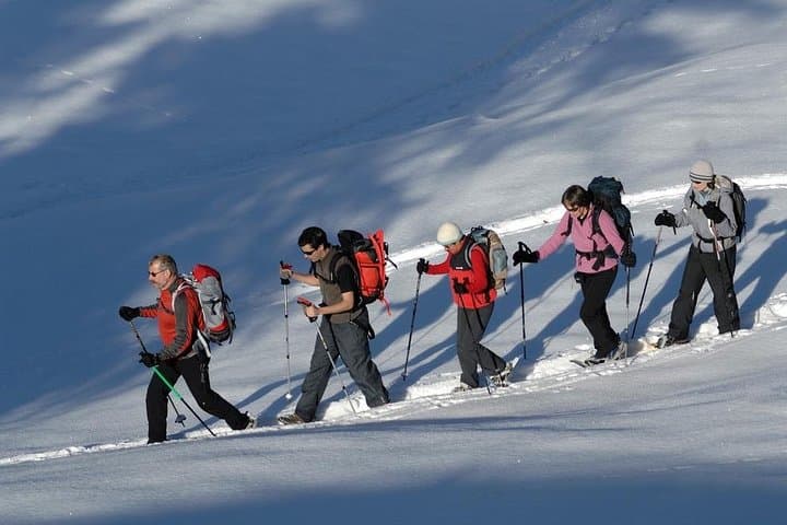 Snowshoeing in Chamonix, with a private guide