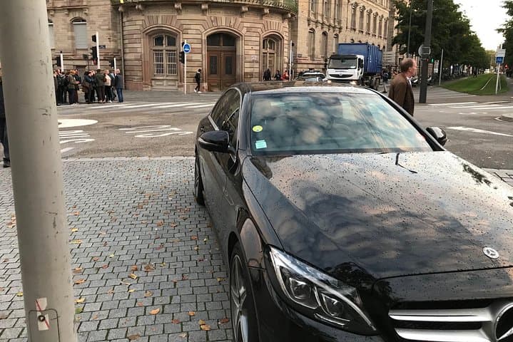 Rental car with driver in Strasbourg - availability 7 hours