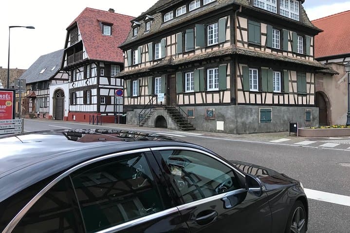 Rental car with driver in Strasbourg - availability 7 hours