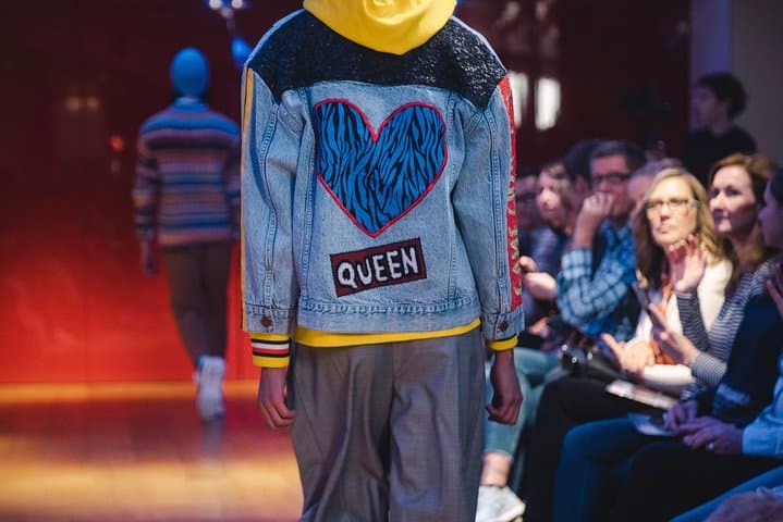 Fashion Show at Galeries Lafayette Paris
