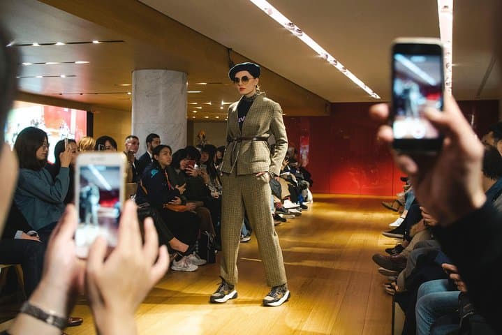 Fashion Show at Galeries Lafayette Paris