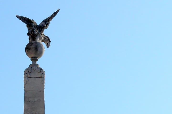 The eagle of the Preachers fountain