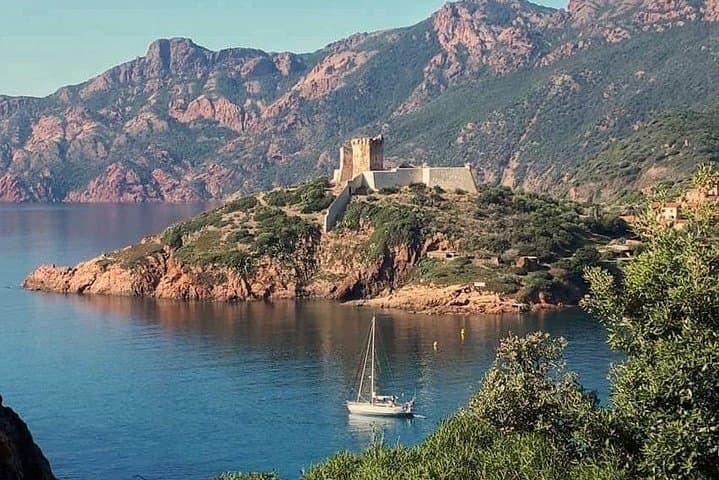 Calanches de Piana and Scandola Reserve cruise with swimming stop