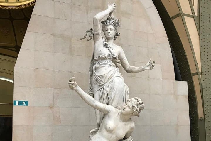visiting the masterpieces of impressionists at Orsay museum
