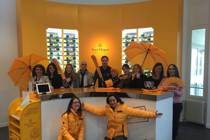 Champagne Private Tour Veuve Clicquot Tasting from Reims Epernay