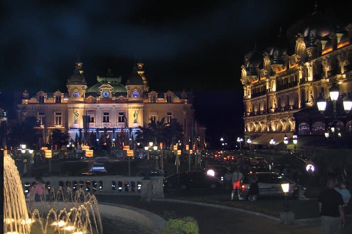 Monaco private tour by Night- Half night tour