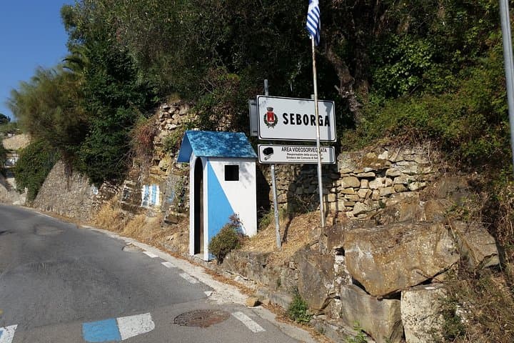Italian Riviera, open air market principality of "SEBORGA -private tour full day-