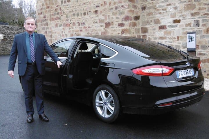 I am Frédéric your driver