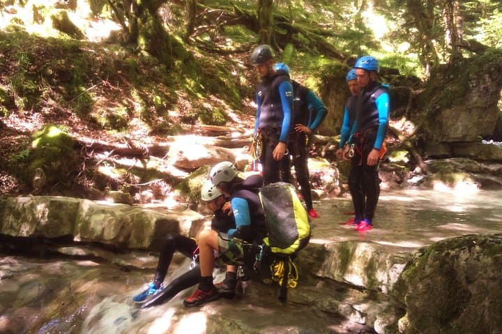 Canyoning in Annecy - La Boîte aux Lettres in Angon