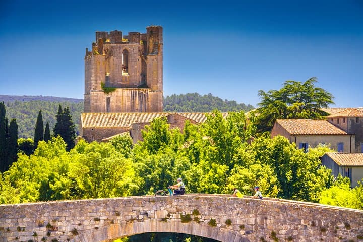 E bike tour around Lagrasse