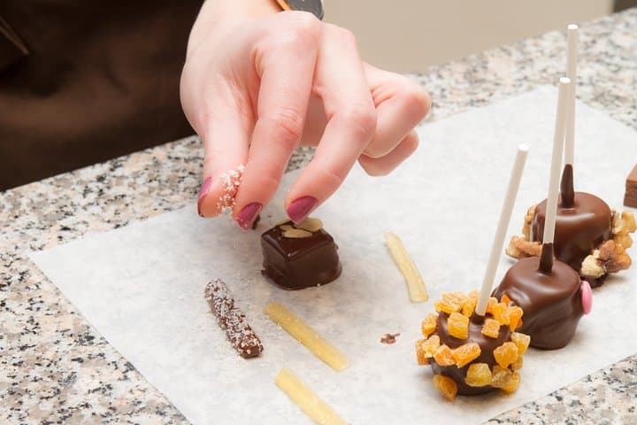 Coating of candied fruit