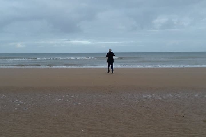 Omaha Beach, a son in the footsteps of his father ...