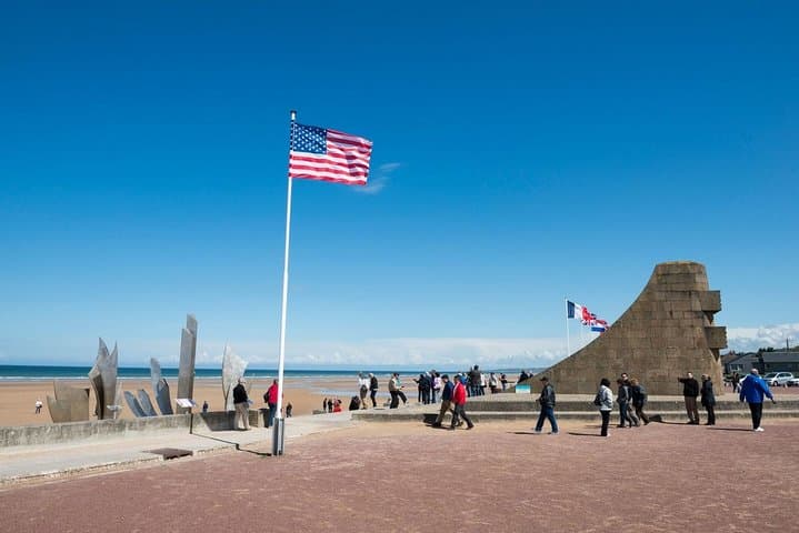 Main sites of the US landing in Normandy private tour