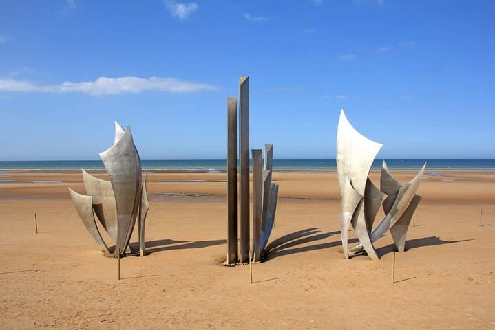Main sites of the US landing in Normandy private tour
