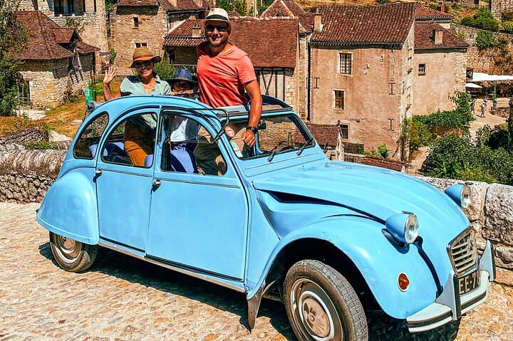 The Lot Valley in 2CV