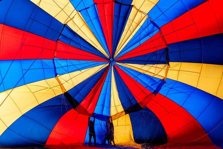 Inflating the balloon