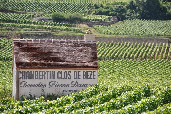 Chambertin Clos-de-Beze Grand Cru, from the 7th century
