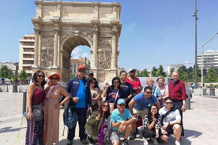 Marseille Driving and Walking- 4hour Private tour