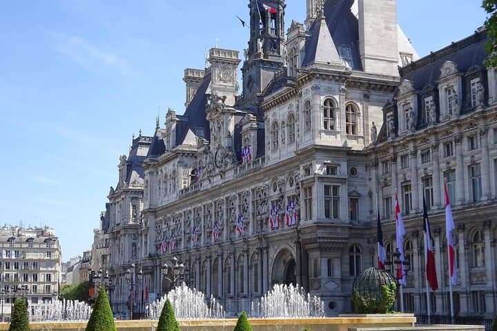 City Hall of Paris is a great photo spot just outside the Marais