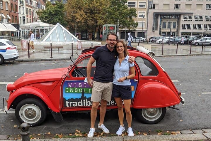 visit Lille by 2cv